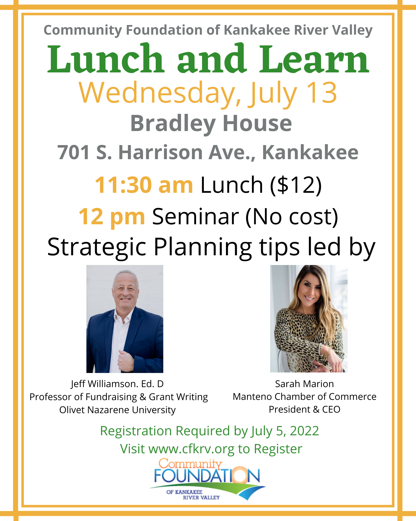 Lunch Learn Flyer 7.13